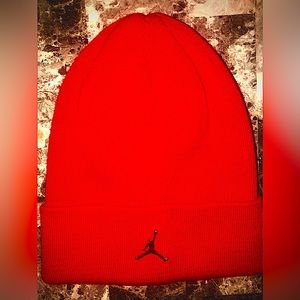 Air Jordan Red Dri-Fit Beanie Brand New w/o Tags